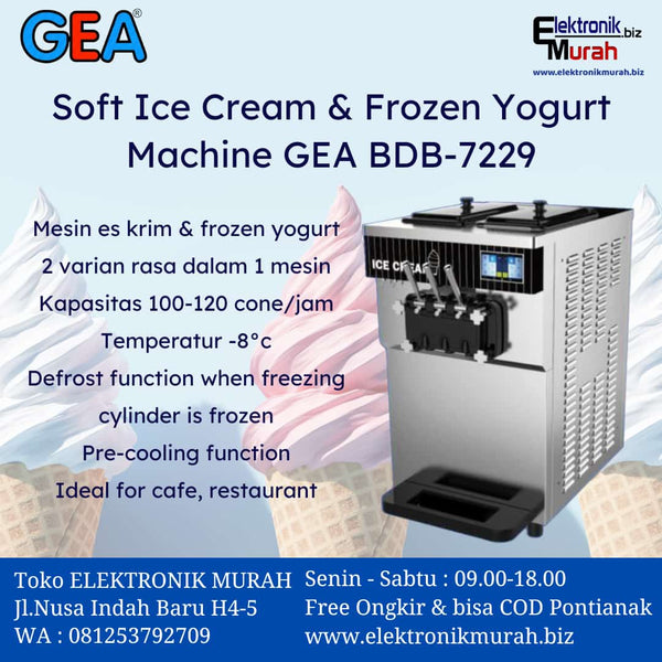 Ice cream maker discount murah