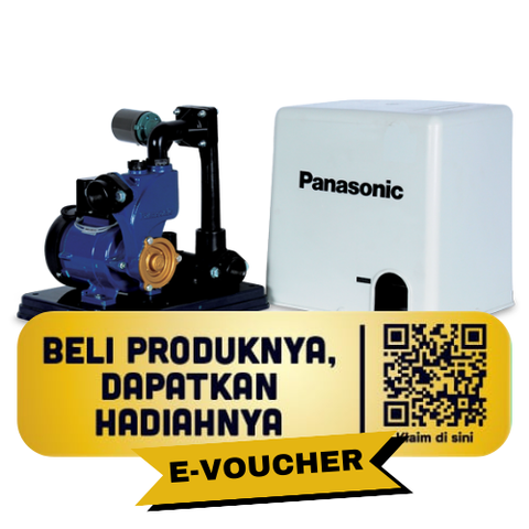 PANASONIC - POMPA AIR OTOMATIS - GA-130JACK