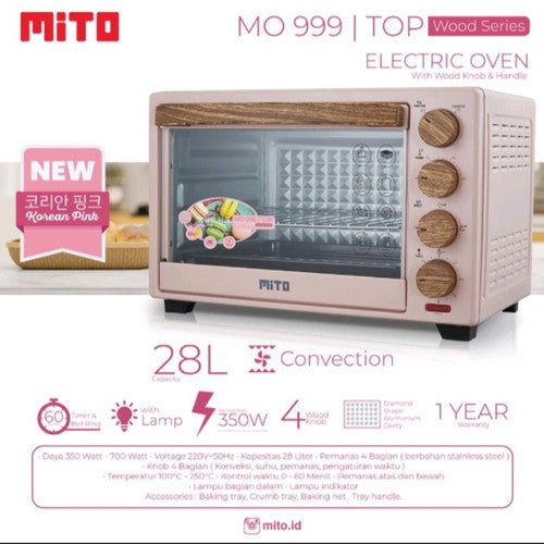 MITOCHIBA - OVEN LISTRIK 28Liter - Top MO 999(PINK)