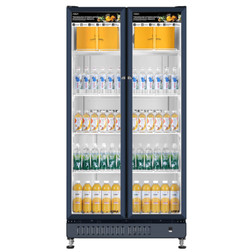 AQUA - SHOWCASE 2 PINTU (625L) - AQB-760FW