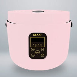 SEKAI - RICE COOKER DIGITAL 1.0Liter - CMW-720LS(PINK)