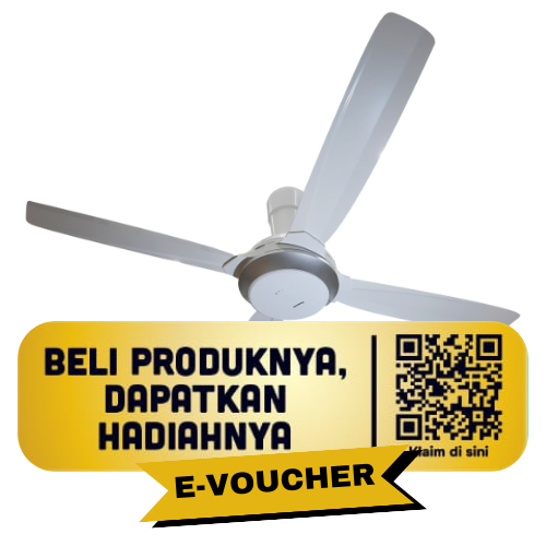 PANASONIC - KIPAS ANGIN CEILING FAN+REMOTE 56" - F-EY1420