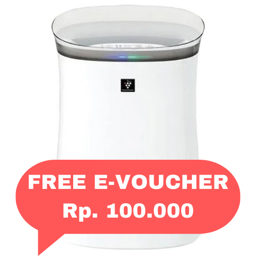 SHARP - AIR PURIFIER - FP-F40Y-W (PUTIH)