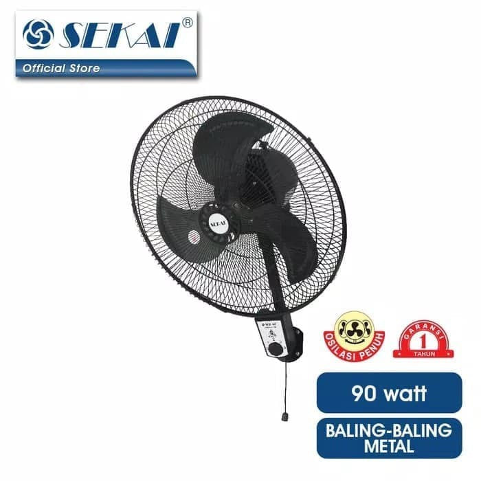 SEKAI - KIPAS ANGIN WALL FAN 18" - HWN-1857PO