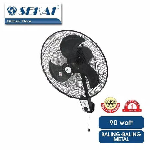 SEKAI - KIPAS ANGIN WALL FAN 18" - HWN-1857PO