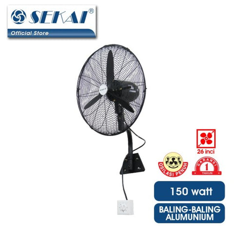 SEKAI - KIPAS ANGIN WALL FAN 26" - IWF-2639