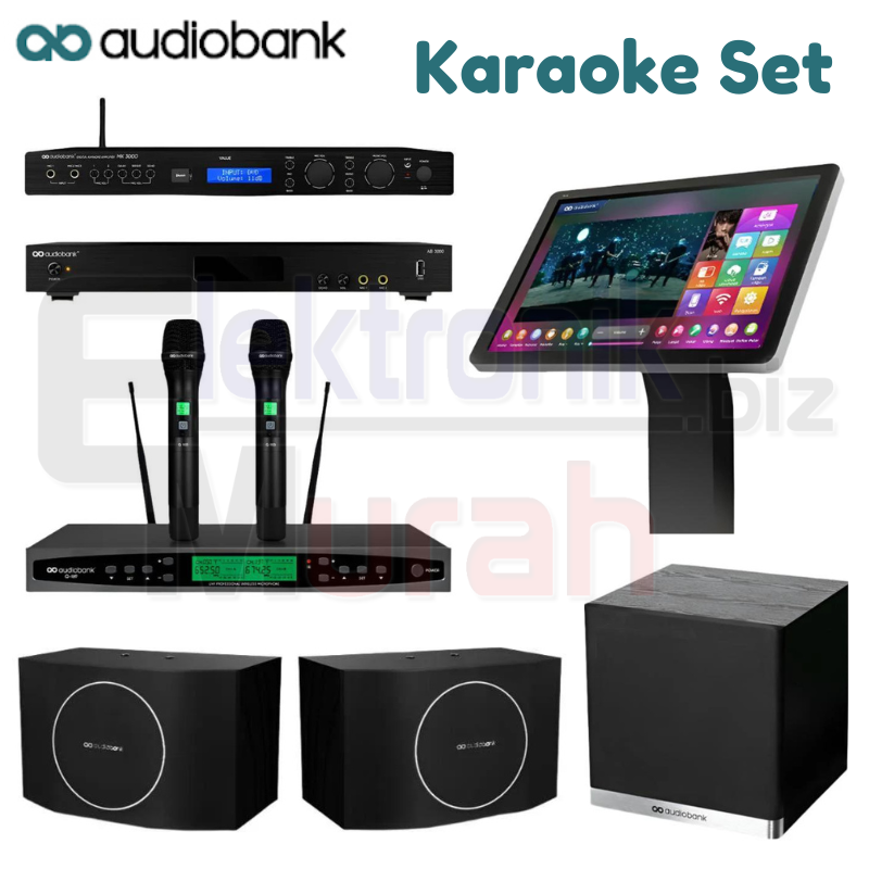 AUDIOBANK - PAKET KARAOKE SOUND SYSTEM