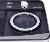 AQUA - MESIN CUCI TWIN TUB/MANUAL 15KG - QW-1570HT