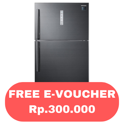 SAMSUNG - KULKAS 2 PINTU BIG (620L)- RT62K7011BS**