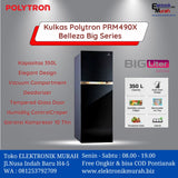 POLYTRON - KULKAS 2 PINTU BIG (350L) - PRM-490X