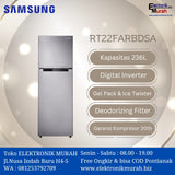 SAMSUNG - KULKAS 2 PINTU (236L) - RT22FARBDSA**