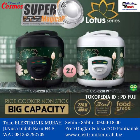 COSMOS - RICE COOKER MANUAL 2.0Liter - CRJ-8228B