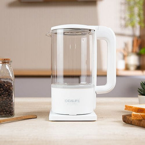 IDEALIFE - GLASS KETTLE LISTRIK 1.2Liter- IL-113S