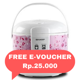 SHARP - RICE COOKER MANUAL 1.8Liter - KS-R18MS-PK