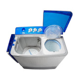 AQUA - MESIN CUCI TWIN TUB/MANUAL 20KG - QW-2070D