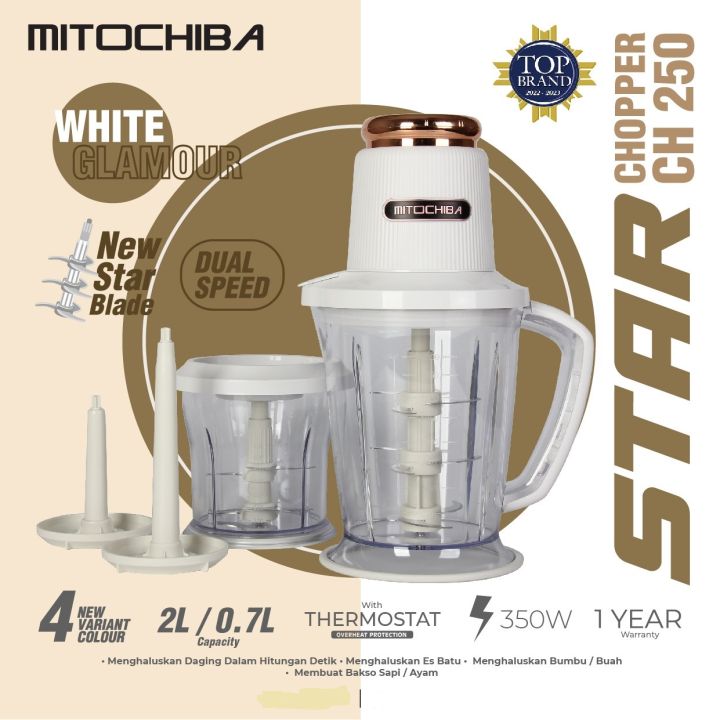 MITOCHIBA - CHOPPER 2Liter - CH-250 (WHITE)