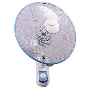 PANASONIC - KIPAS ANGIN WALL FAN 12" - F-EU309-A2 (BIRU)