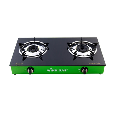 WINN GAS  - KOMPOR GAS 2 TUNGKU - W388 (GREEN)