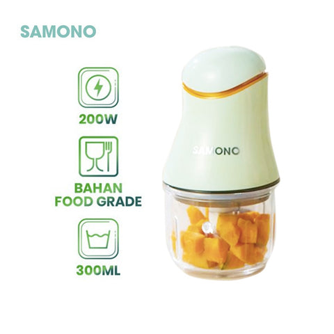 SAMONO - FOOD PROCESSOR 0.3Liter - SW099 (GREEN)