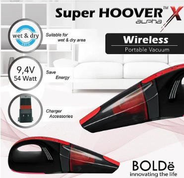 BOLDE - VACUUM SUPER HOOVER - X ALPHA (RED)