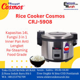 COSMOS - RICE COOKER MANUAL 14.0Liter - CRJ-5908