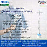 PHILIPS - SETRIKA UAP - GC-482