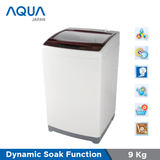 AQUA - MESIN CUCI AUTOMATIC 09KG - AQW-98DD(BK)*